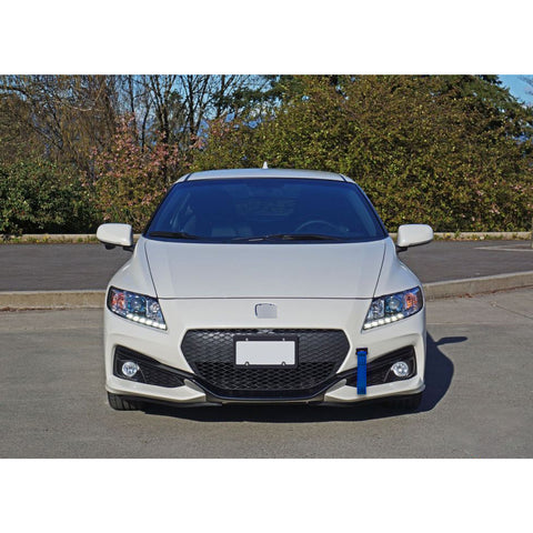 Blue / Black / Red JDM Style Tow Hole Adapter with Towing Strap for Honda Fit Insight CR-Z