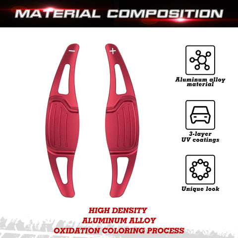 Aluminum Paddle Shifter Extension For Ford Fusion Mondeo Edge Lincoln MKX MKC MKZ