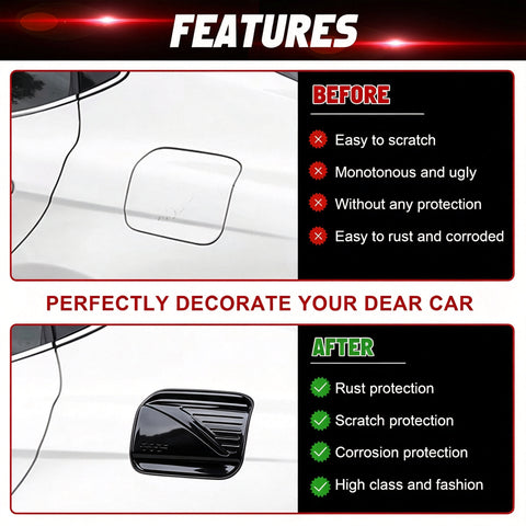 Car Fuel Tank Cover Trim Oil Gas Cap Exterior Decor For Toyota Camry 2025 2026
