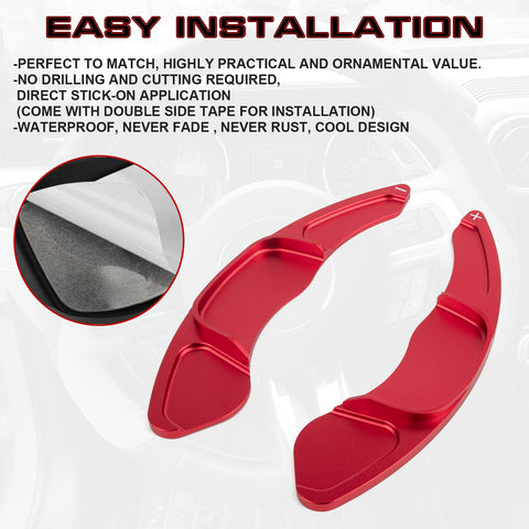 Alloy Paddle Shifter Extension Accessories For Volkswagen Golf7 GTI Polo Jetta