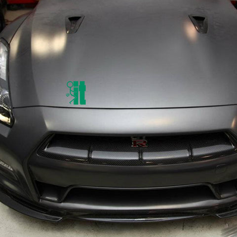 Xotic Tech F*ck-It Funny JDM Sticker Decal Vinyl Graphic for Cars Bumper Window Trucks Vans Walls Laptop 4" x 5"