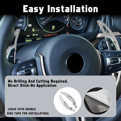 Aluminum Paddle Shifter Extension Decor Cover For BMW M2 M3 M4 M5 M6 Accessories