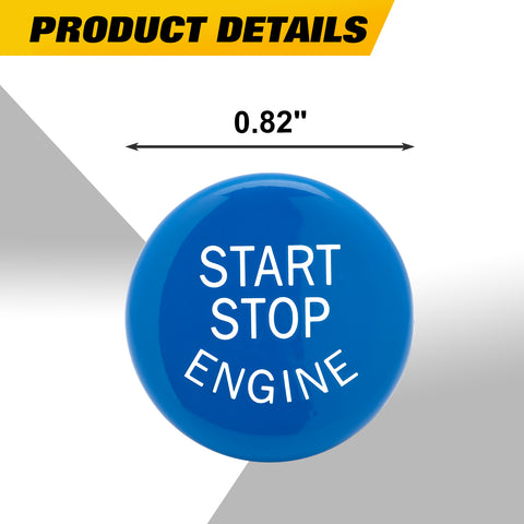 Red Start Stop Engine Button Switch Cover Trim for BMW X1 X3 X5 X6 E70 E71 E72 E90 E91 E92 E93 E60 E83 E84 320 520 525 328i 335i 330i