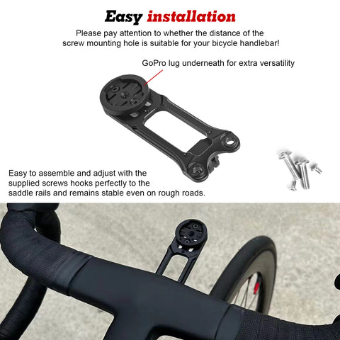 Garmin WAHOO Computer Mount for Pinarello DOGMA F & F12 MOst Talon Ultra Handle