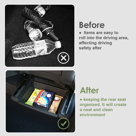 Under Seat Storage Box Organizer Accessories For Tesla Model Y Juniper 2025 2026