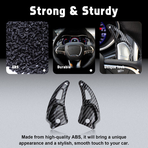 Paddle Shifter Extension Cover For Dodge Challenger Charger Durango SRT/Hellcat