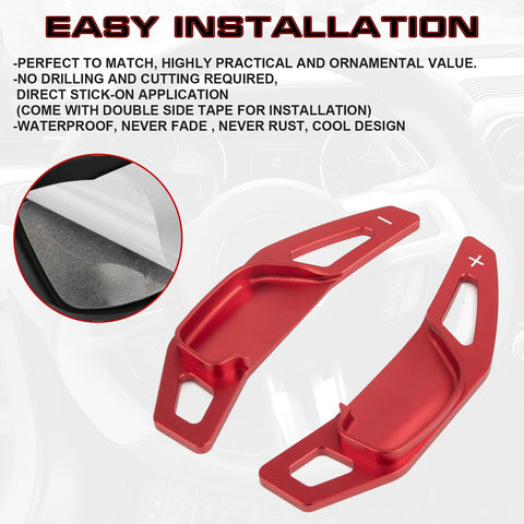 Aluminum Paddle Shifter Extension For Toyota Camry 2012-2017 RAV4 2013-18