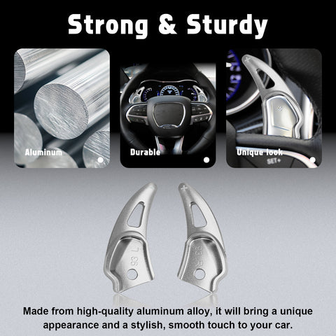 Paddle Shifter Extension Cover For Dodge Challenger Charger Durango SRT/Hellcat