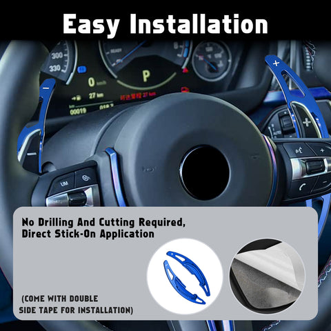 Aluminum Paddle Shifter Extension Decor Cover For BMW M2 M3 M4 M5 M6 Accessories