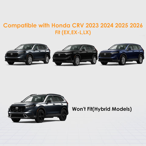 x xotic tech Mud Flaps Splash Guard Compatible with Honda CRV CR-V 2023 2024 2025 2026, Front & Rear Mudguards Fender Protector Set w/Hardware Car Accessories(4PCS)