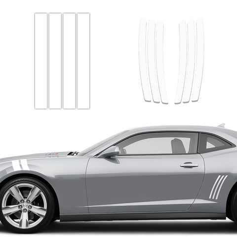 Racing Style Side Vent Fender Stripes Decal Cover For Chevrolet Camaro 2010-15