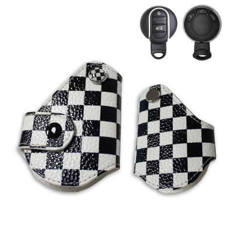 x xotic tech Union Jack UK Flag Style Key Fob Cover Holder Protector Compatible with MINI Cooper R55 R56 R57 R58 R59 R60 R61 F56 F55 F54 F57 F60 Smart Key