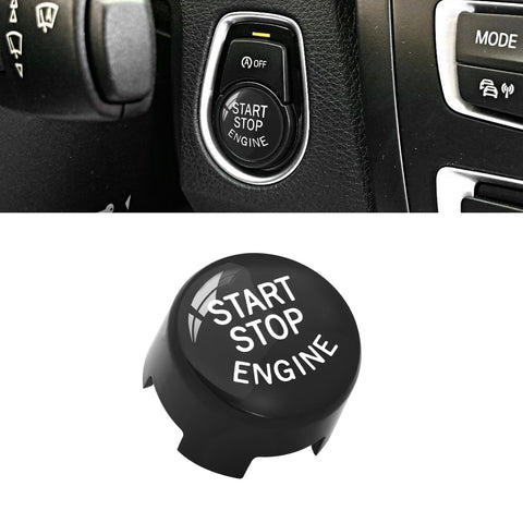 Red Car Engine Start Stop Switch Push Button Cover for BMW F30 F10 F15 F25 F48 X1 X3 X4 X5 X6 (F Class with OFF Button)