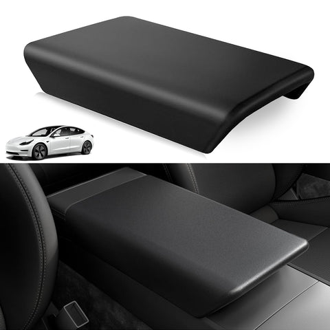 TPE Console Armrest Box Protective Cover For Tesla Model 3 2024+ Model Y 2025+