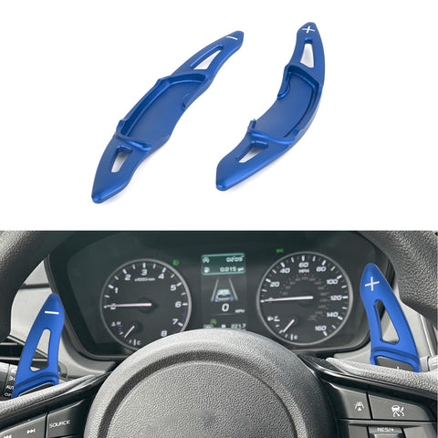 Red Aluminum Paddle Shifter Extension For Subaru Forester Outback Legacy 2012-up