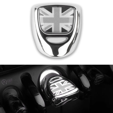 x xotic tech Car Engine Start Stop Pushbutton Cover Cap Ignition Starter Trim Decal Auto Interior Accessories Compatible with Mini Cooper F54 F55 F56 F57 F60 2014-up