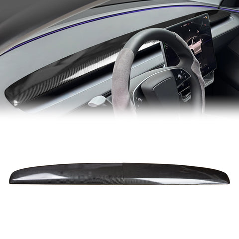 2pcs/Set Dashboard Panel Wrap Decor Cap for Tesla Model 3/Y Highland Juniper