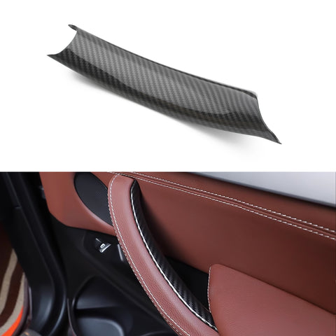x xotic tech Door Pull Handle Cover Compatible with BMW X5 Series E70/E70 LCI 2008-2013, BMW X6 Series E71/E72 2008-2014, Inner Passenger Right Side Door Handle Protective Cover