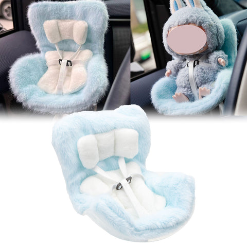 Cute Doll Mini Safety Seat Air Vent Clip Car Interior Decoration Accessories