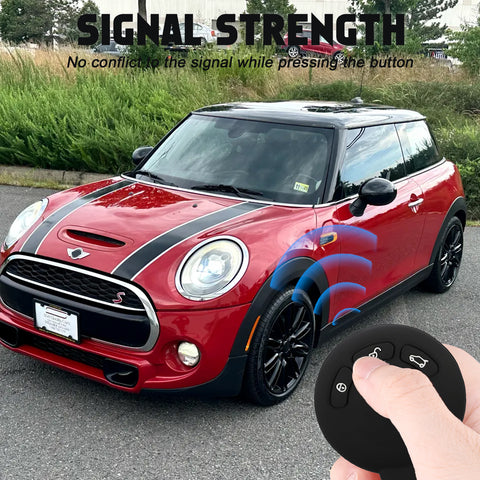 x xotic tech Silicone Key Fob Cover Protector Compatible with Mini Cooper Hatch Convertible Clubman Countryman Paceman R55 R56 R57 R58 R59 R60 R61, Red Black Union Jack Smart Key Case Shell