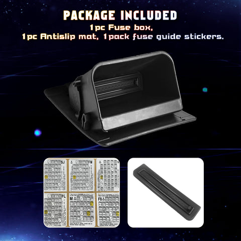Car Interior Fuse Box Coin Storage Container For Subaru XV Crosstrek Forester