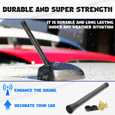 Set Union Jack Antenna w/Chrome Tire Valve Stem Caps Dust Cover For Mini Cooper