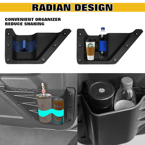 Front Door Side Storage Pocket Organizer Box for Ford Bronco 2/4 Door 2021-2025