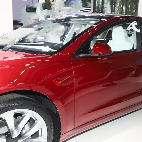 for Tesla Model 3 X S Autopilot Side Marker Turn Signal Cover Trim ABS, Turn Signal Indicator Side Marker Camera Cap Cover