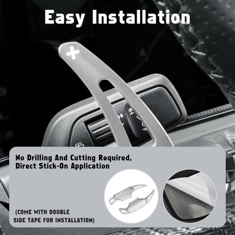 Aluminum Paddle Shifter Extension Decoration Cover For Ford Mustang 2024-2027