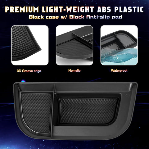 Center Console Dashboard Touch Screen Storage Container For Ford Maverick 2022-2024