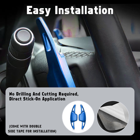 Paddle Shifter Extension Decor Cover Kit For Cadillac XT4 CT4 CT5 XT6 2020-up