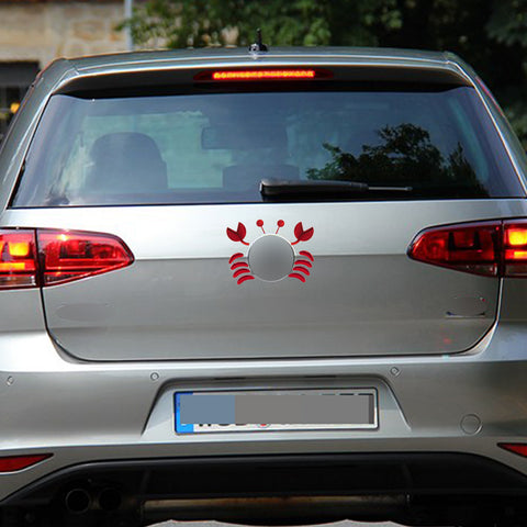 1pc x 3D Silver Chrome Devil Demon Sticker Decal Auto Car Emblem Decal Decoration