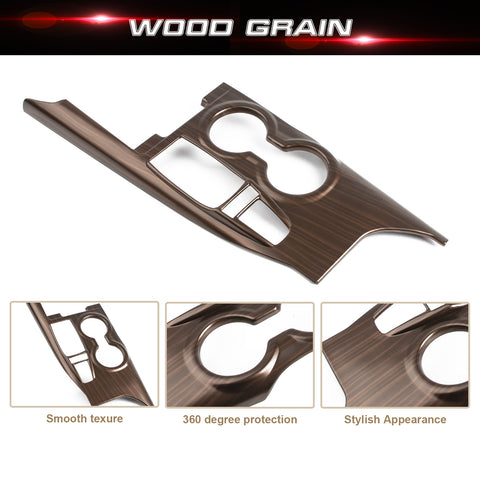 For Toyota Camry SE LE TRD 2018-2024 Wood Gear Shift Box Cup Holder Cover