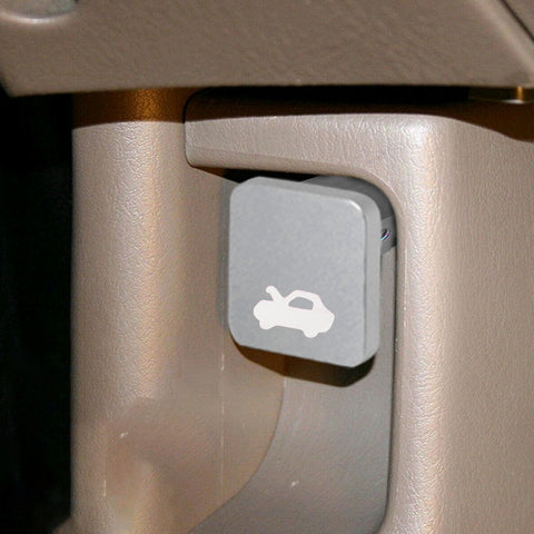 Billet Aluminum Hood Latch Release Pull Handle Cable Repair Kit Replacement For Honda Civic 1996-2011, Honda CR-V 1997-2006, Honda Element 2003-2011, Honda Ridgeline 2006-2014