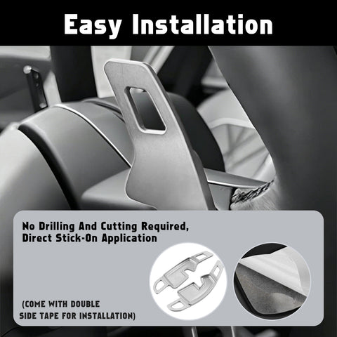 Paddle Shifter Extension Decor Cover For BMW 5 Series G60 2024-up X1 U11 X3 G45
