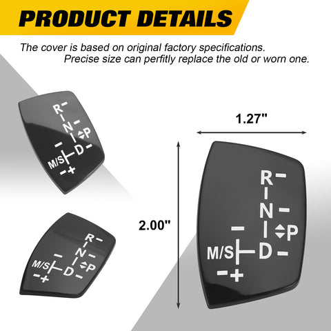 Gear Shift Knob Panel Button Cover Replacement For BMW 1 3 5 6 7 Series X1 X3