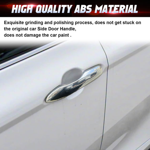 4pcs Chrome Side Door Handle Overlay Cover Trim For Toyota Camry Corolla Avalon