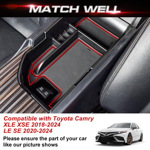 Center Console Organizer for Toyota Camry 2018-2024 Accessories Storage Tray