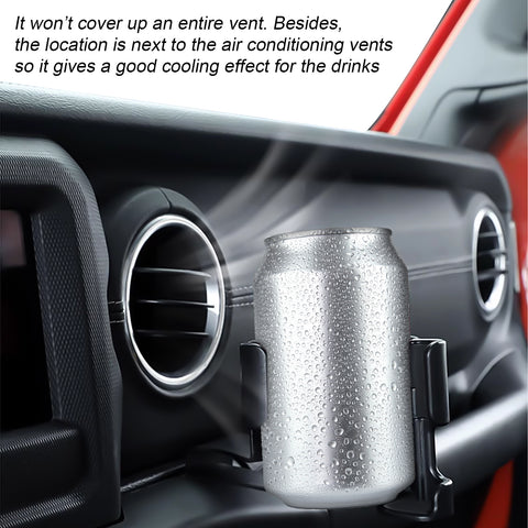 x xotic tech Multi-Function Drink Cup Phone Holder, 2 in 1 Bolt-on Cellphone Mount Stand Support Bracket Compatible with Jeep Wrangler JL JLU 4XE & Gladiator JT 2018-2023