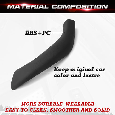 Xotic Tech Door Handle Outer Cover, Side Inner Door Handle Cover Replacement Compatible with BMW X1 F48 2016-2022 X2 F39 2018-2023