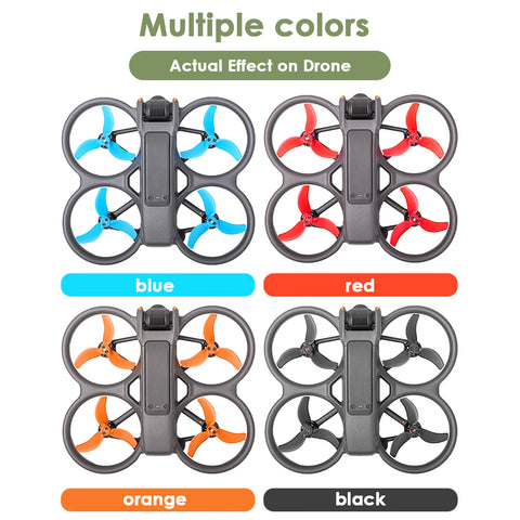 x xotic tech Propellers Replacement Compatible with DJI Avata 2, 3032S Low-Noise Spare Blades Props Wings Drone Accessories(4PCS)