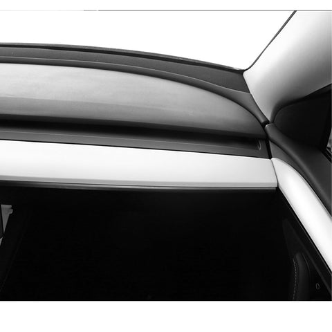 For Tesla Model 3 2021-2023 & Model Y 2020-up Matte White Dashboard Door Side Panel Overlay Trim