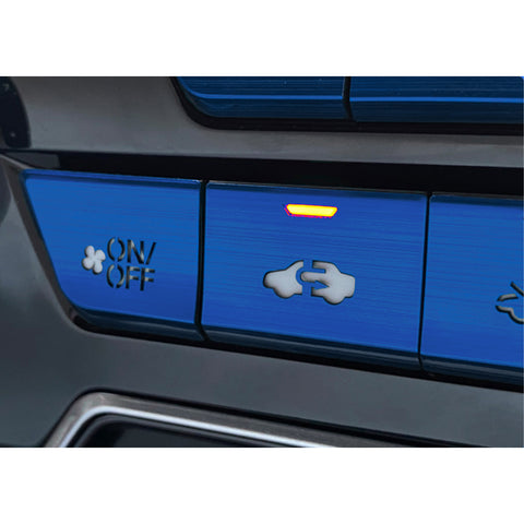 12Pcs Aluminum Center Dashboard Switch Cover Trim For Honda CR-V DX 2017-2022