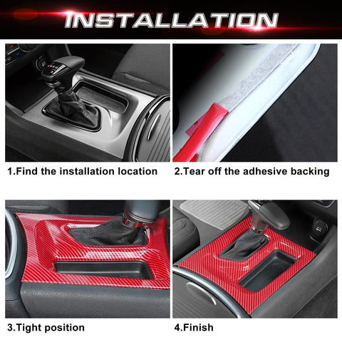 Console Gear Shift Panel Molding Cover For Dodge Charger 2015-2023 Accessories