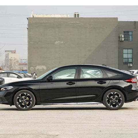 Chrome Side Door Skirt Stripe Panel Cover Trim Kit For Honda Civic 2016-2021