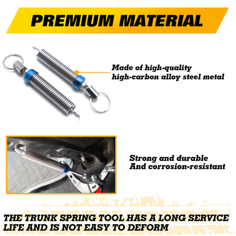 Flexible Adjustable Automatic Open Car Trunk Tail Boot Lid Lifting Spring Device Vehicle Auto Part Metal Silver Red 6''-9'' Fit Cars Without Hydraulic Rod Lifting Device