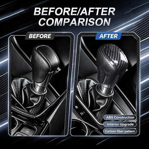 Gear Shifter Head Trim Shell Sticker Accessories For Honda Civic Accord CR-V