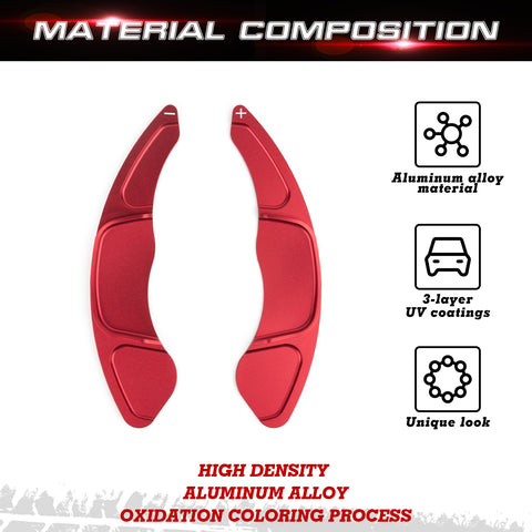 Alloy Paddle Shifter Extension Accessories For Volkswagen Golf7 GTI Polo Jetta