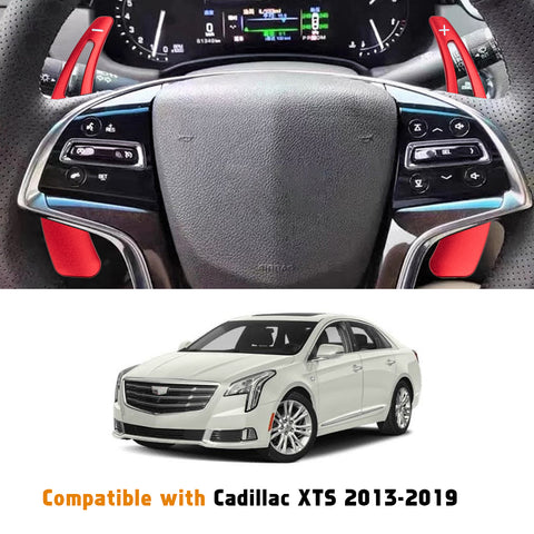 Aluminum Paddle Shifter Extension Decoration Cover For Cadillac XTS 2013-2019