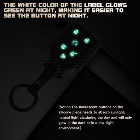 Car Key Fob Cover Shell Remote 6-Button For Chevrolet Suburban Tahoe GMC Terrain